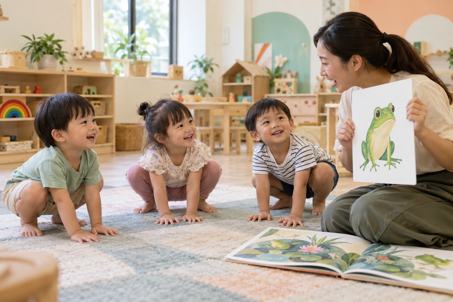 An illustrative age-appropriate classroom experience