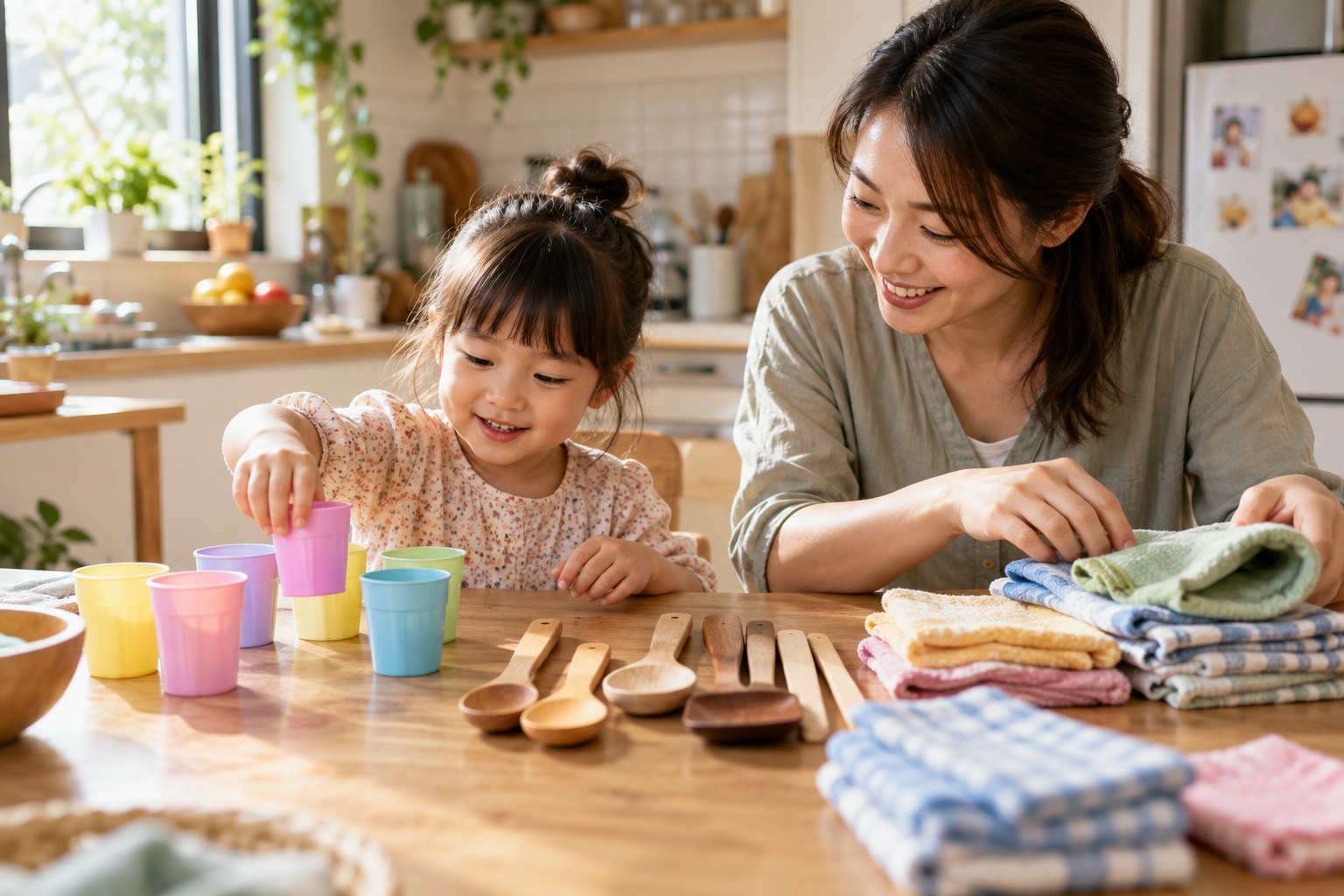 An illustrative parent-child moment